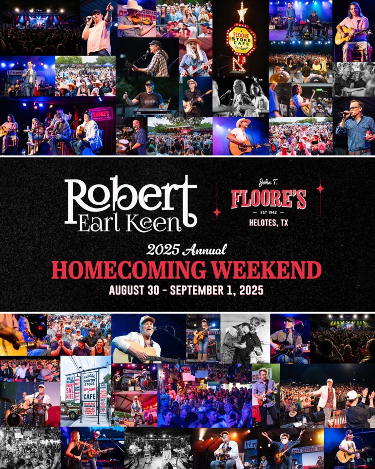 Robert Earl Keen Again Expands Annual Homecoming Weekend