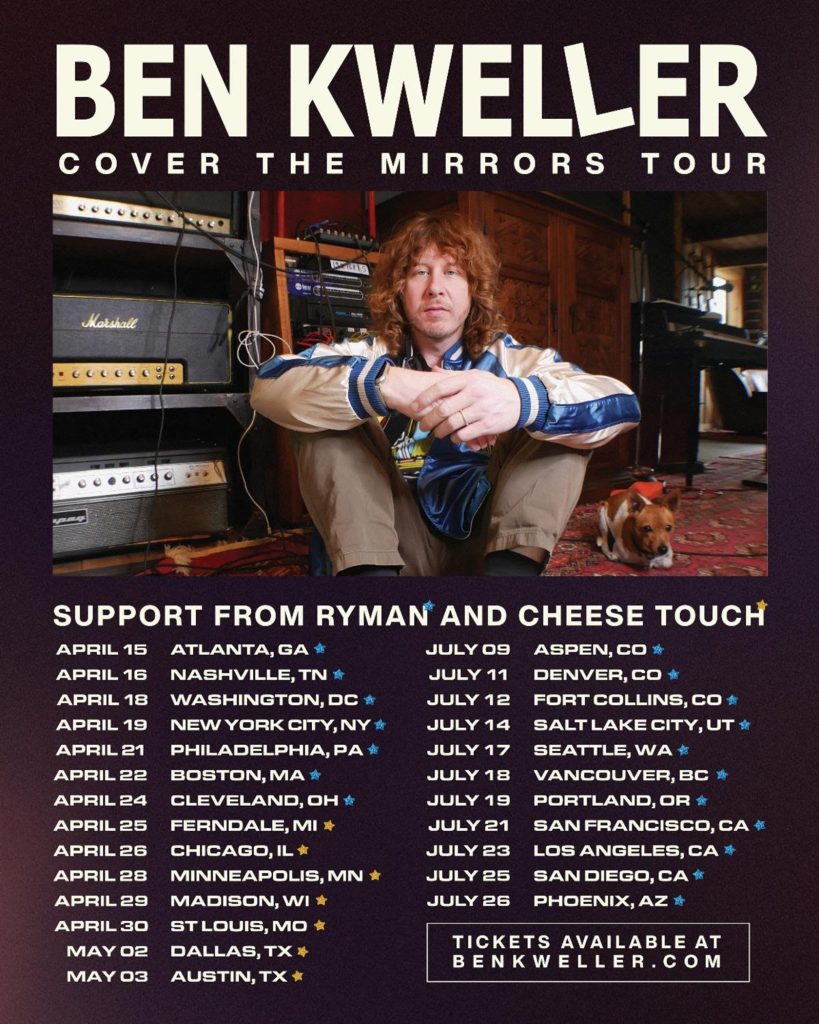 Ben Kweller Shares New Album 'Cover The Mirrors,' Honoring His Son's Death