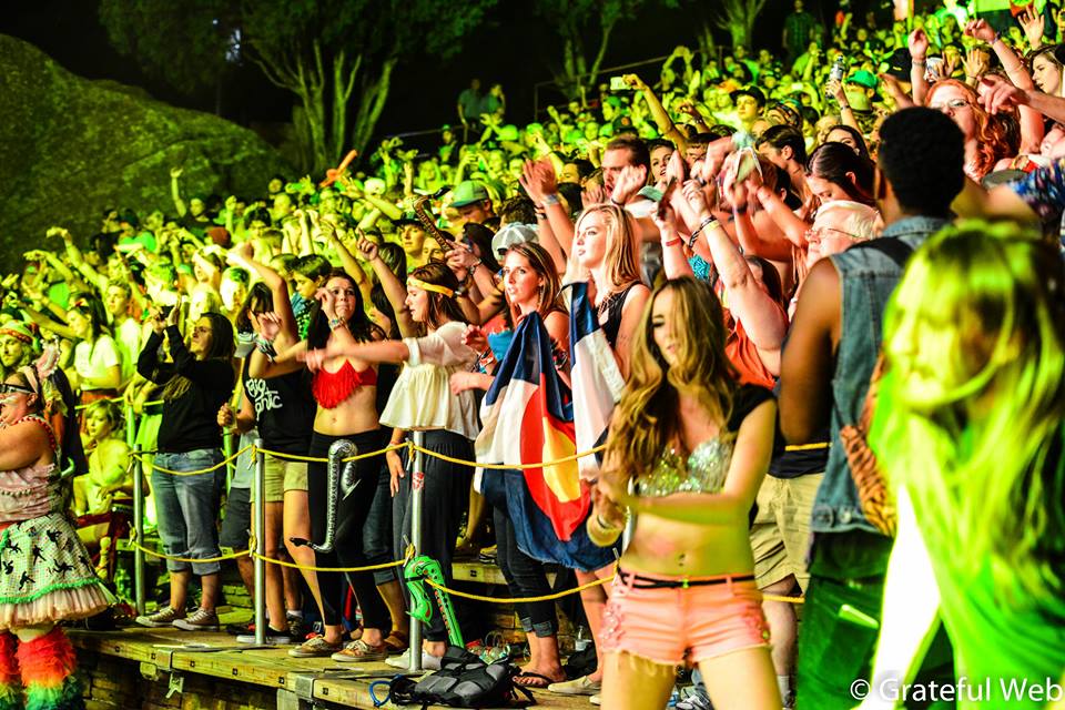 Big Gigantic crowd | Red Rocks Ampitheater