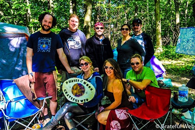 camping @ Phases of the Moon