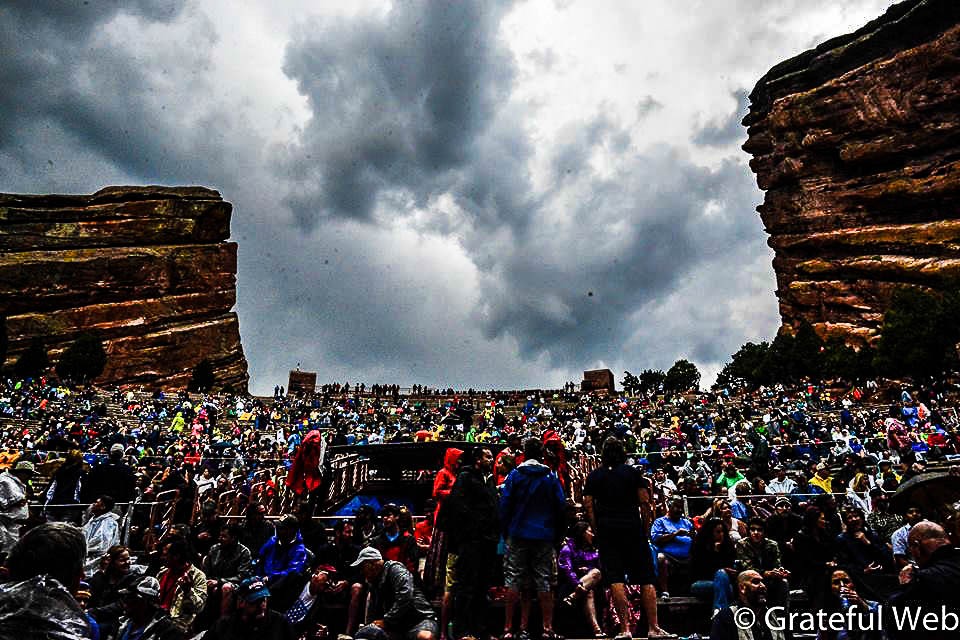 Red Rocks Ampitheatre -- just before the deluge