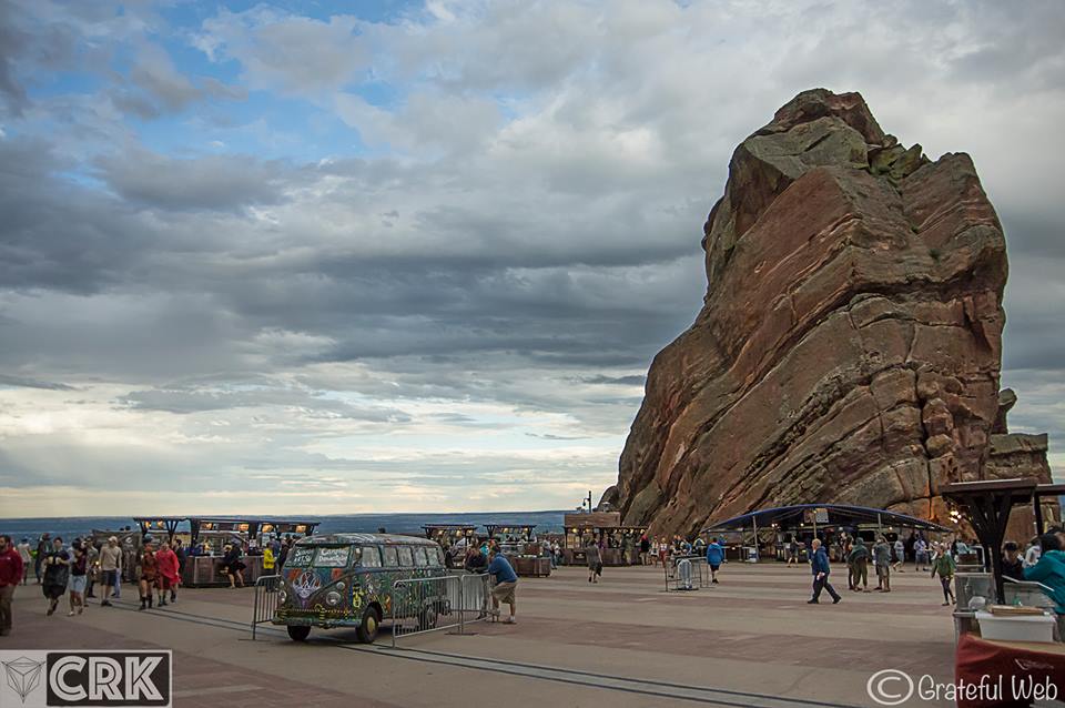 a very cool VW bus painted by Scramble Cambell