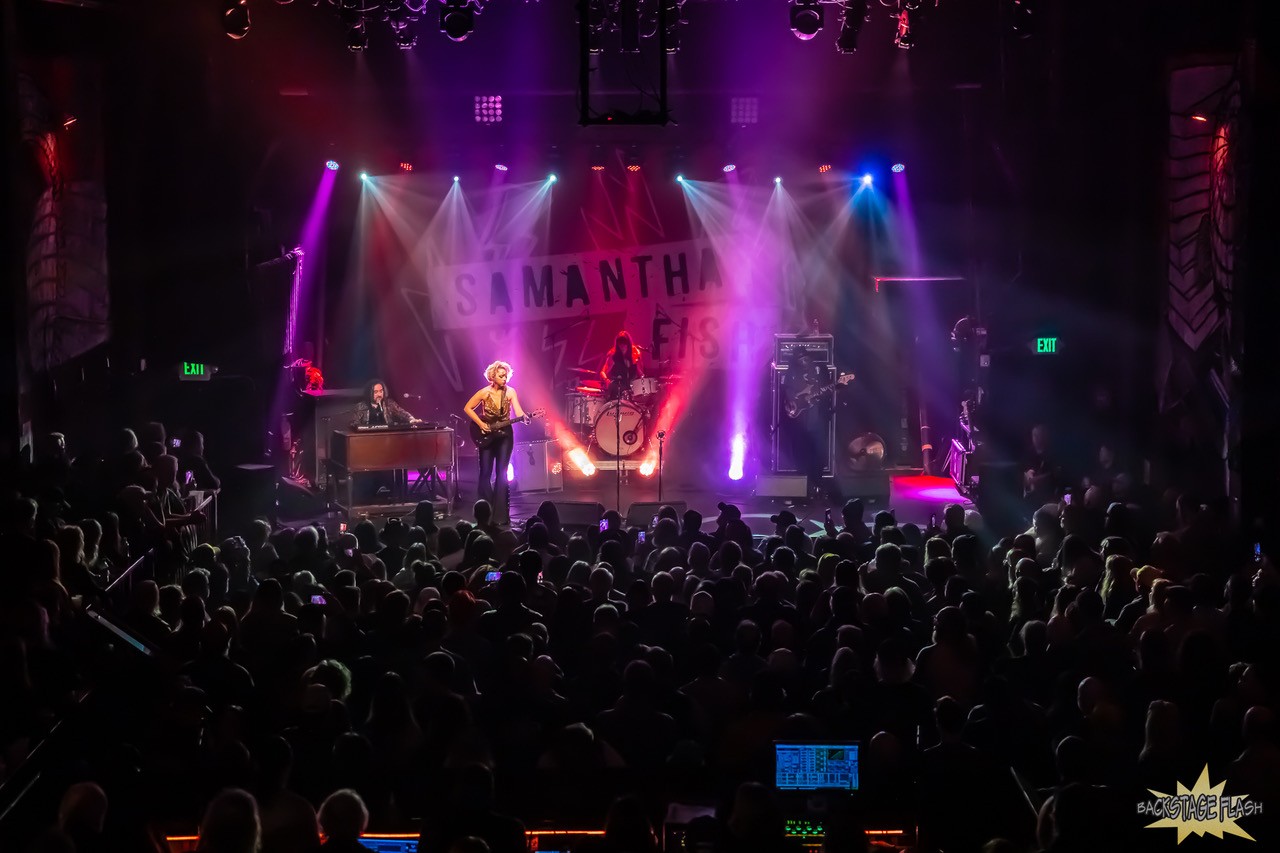 Matt Wade, Samantha Fish, Sarah Tomek and Ron Johnson - Aggie Theatre