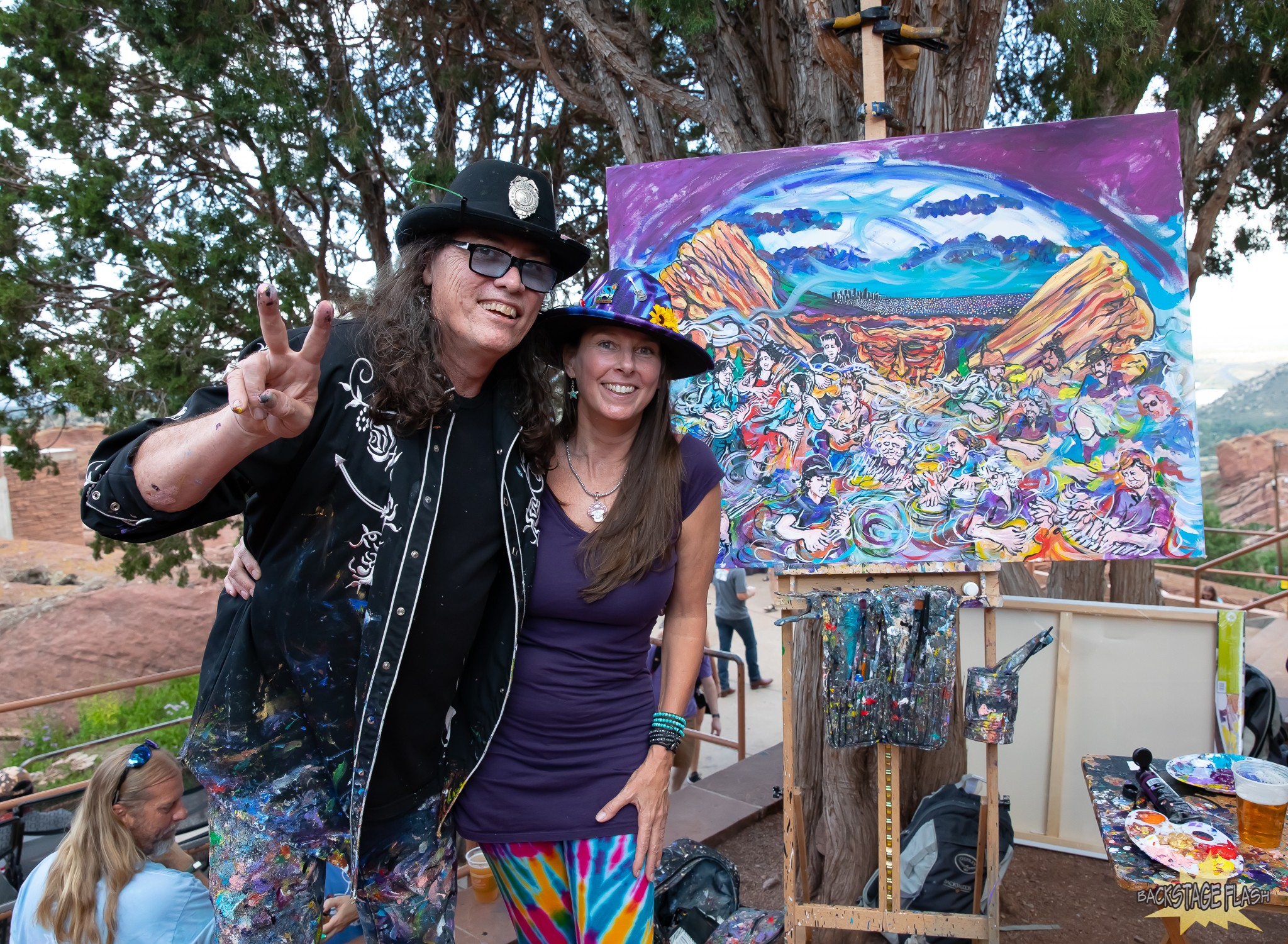 Scramble Campbell and Shay Berry Campbell -- "I have nothing but love for Leftover Salmon" - Scramble Campbell