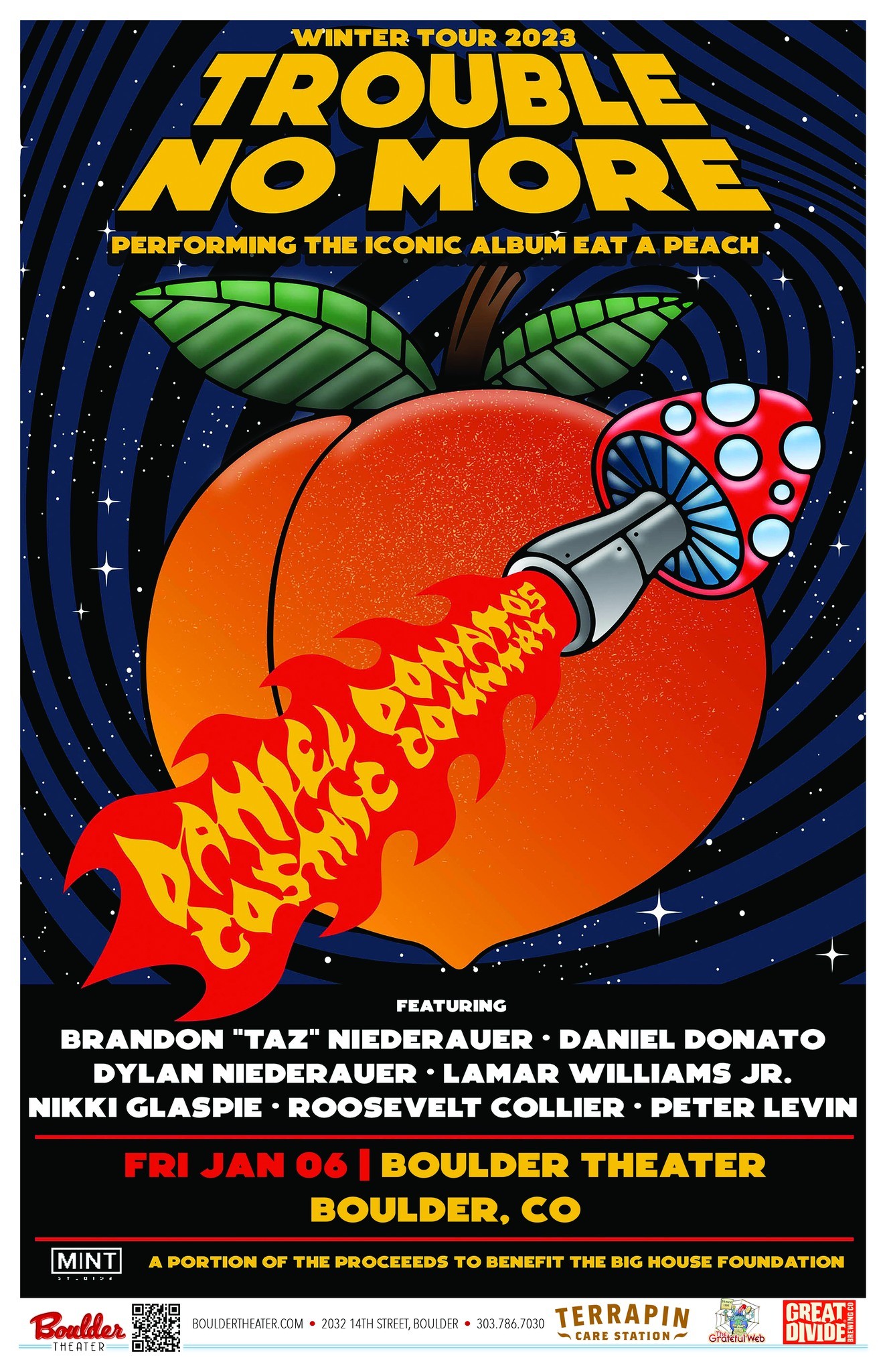 Catch Trouble No More on Friday night in Boulder and Saturday night in Denver!