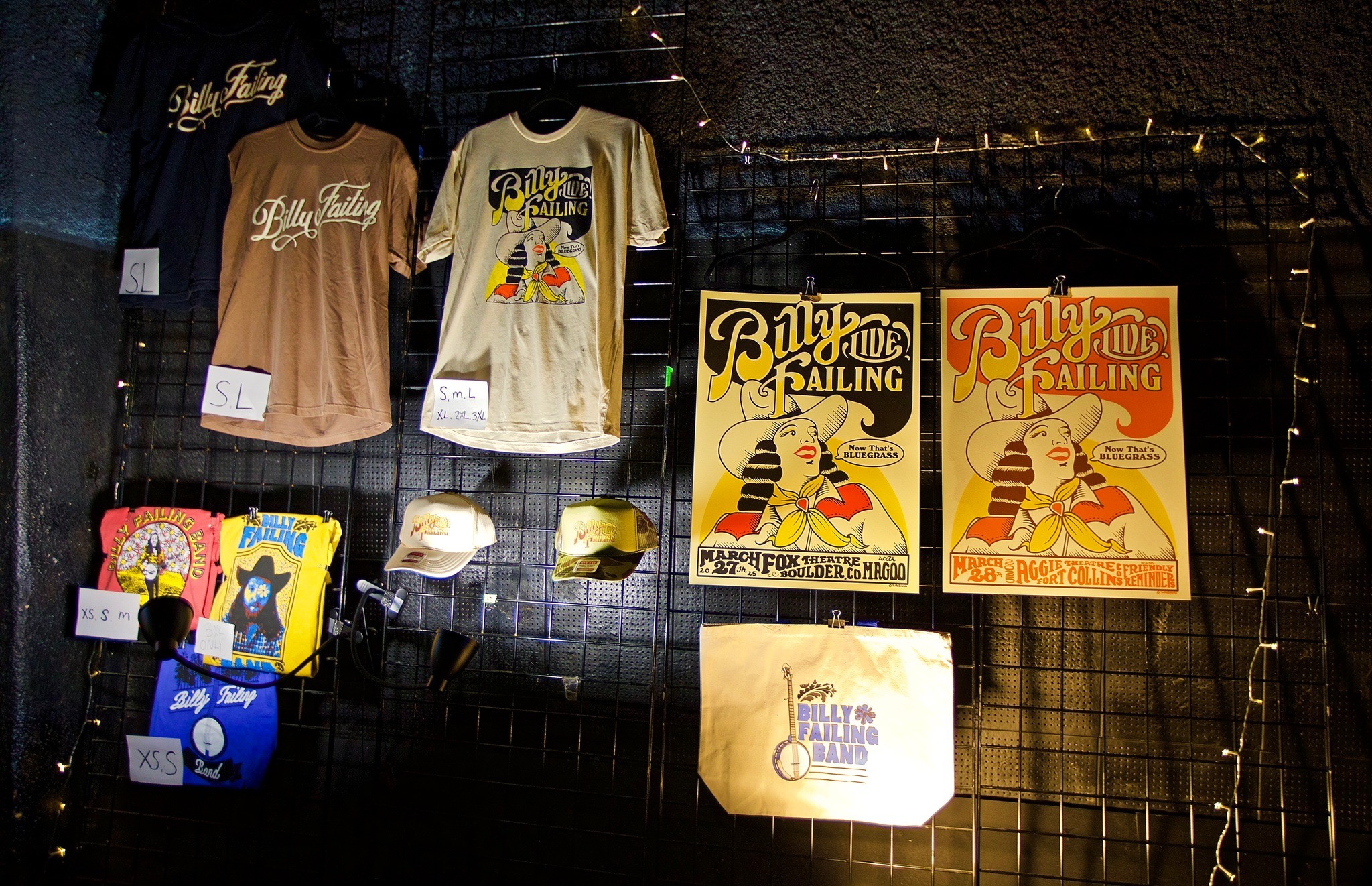 Billy merch | Aggie Theatre