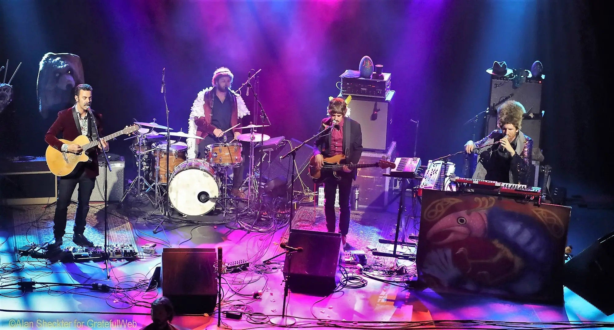 ALO, The Fillmore, San Francisco, CA, March 7, 2020 - photo by Alan Sheckter