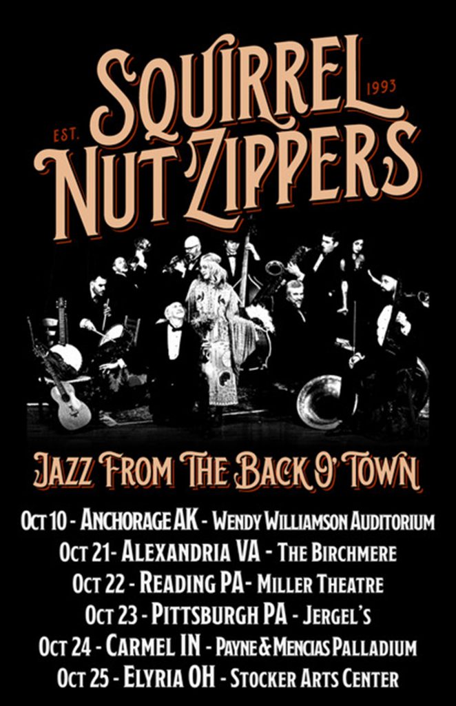 Squirrel Nut Zippers Announce “Jazz from the Back O’ Town” Tour Celebrating the Soulful Roots of New Orleans Jazz