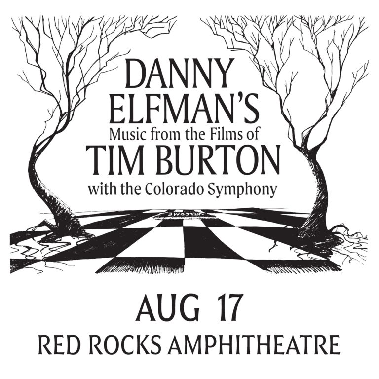 DANNY ELFMAN’S MUSIC FROM THE FILMS OF TIM BURTON COMES TO RED ROCKS WITH THE COLORADO SYMPHONY