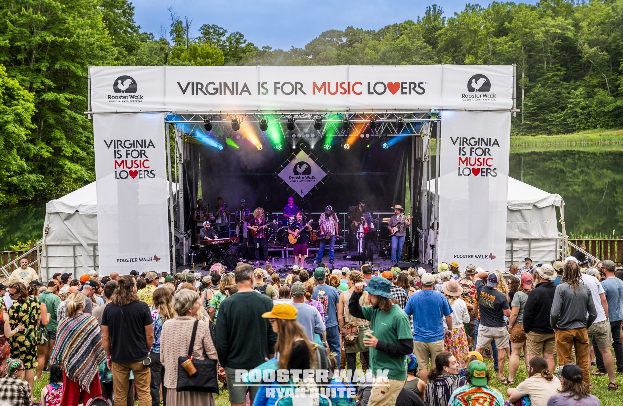 Keller Williams & The Rooster Walk House Band - photo by Ryan Guite