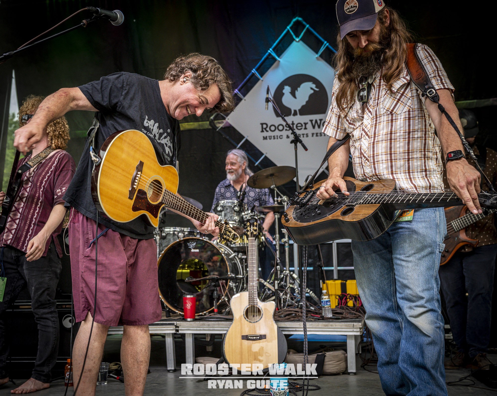 Keller Williams & The Rooster Walk House Band - photo by Ryan Guite