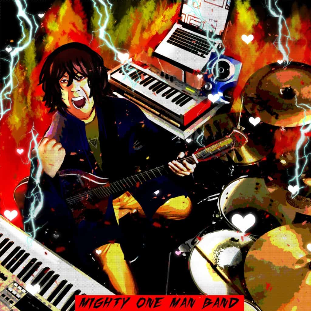 Mighty One Man Band Blasts Off with “Spacebound,” a Synth-Charged Cosmic Anthem Exclusive to Bandcamp