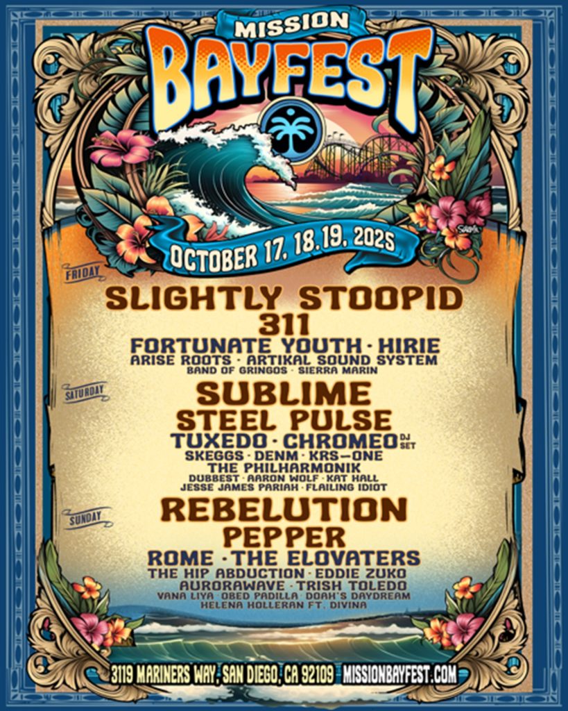 San Diego’s Mission Bayfest Returns with a Stacked Lineup of American Reggae Legends