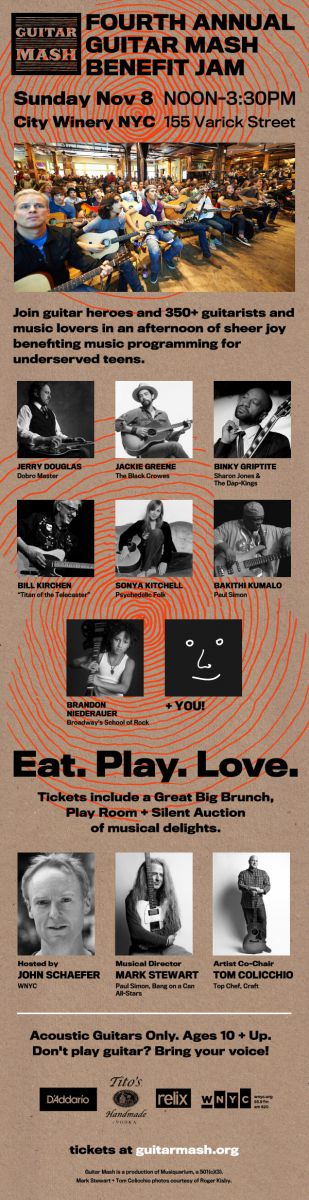 Guitar Mash Benefit
