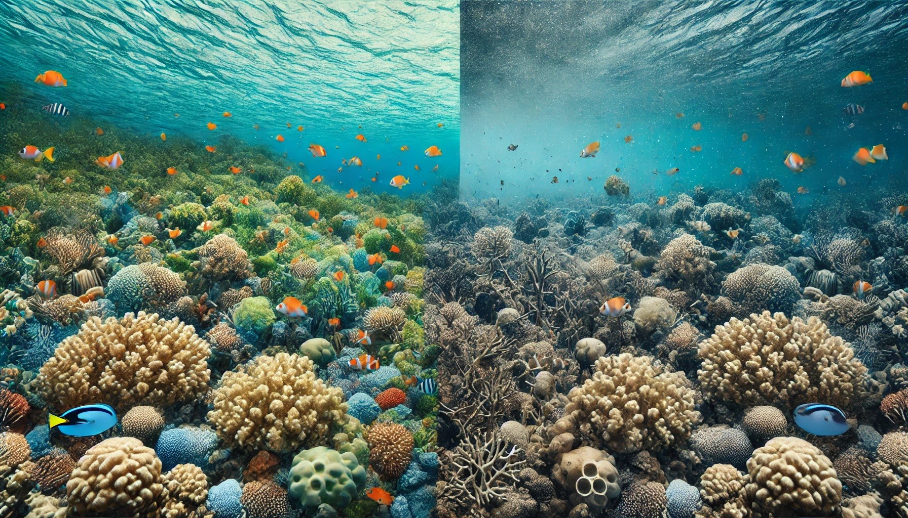 Fiery Futures and Fading Reefs: Biden vs. Trump on Climate Action