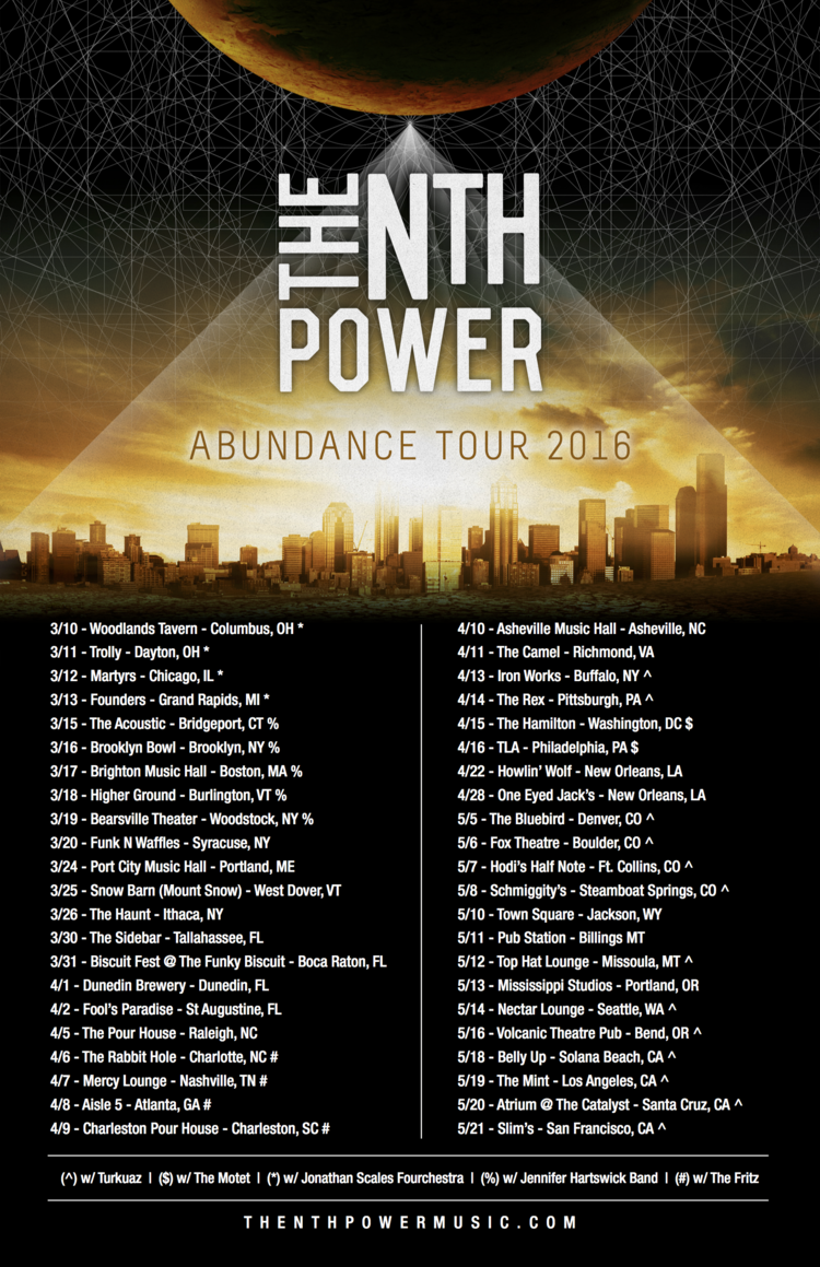 The Nth Power on tour now