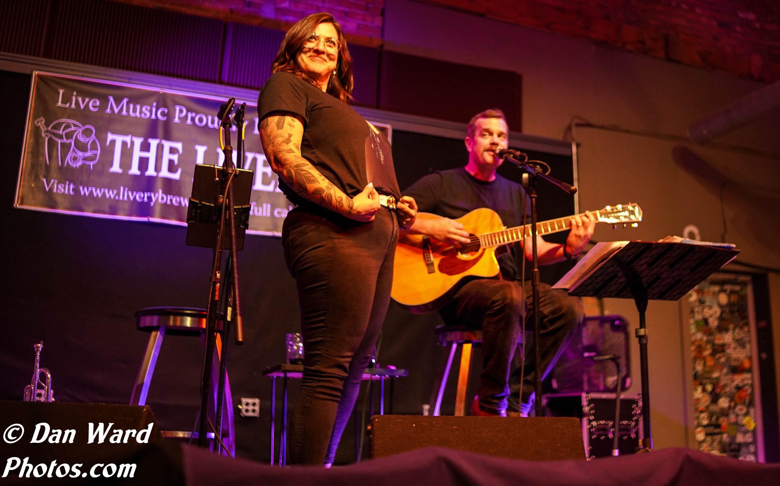 jennifer Hartswick and Brendan Bayliss