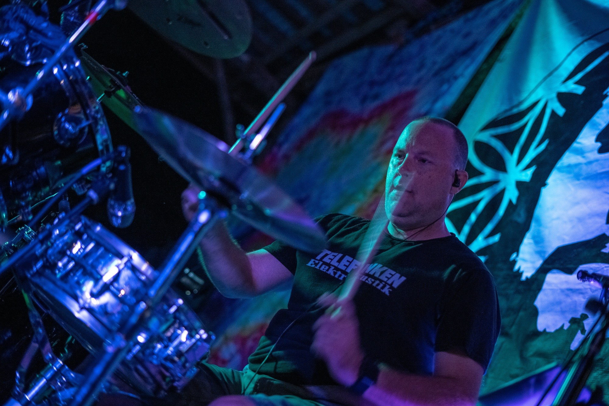 Drummer Jamie Ritchie - photo by Nick Schultz