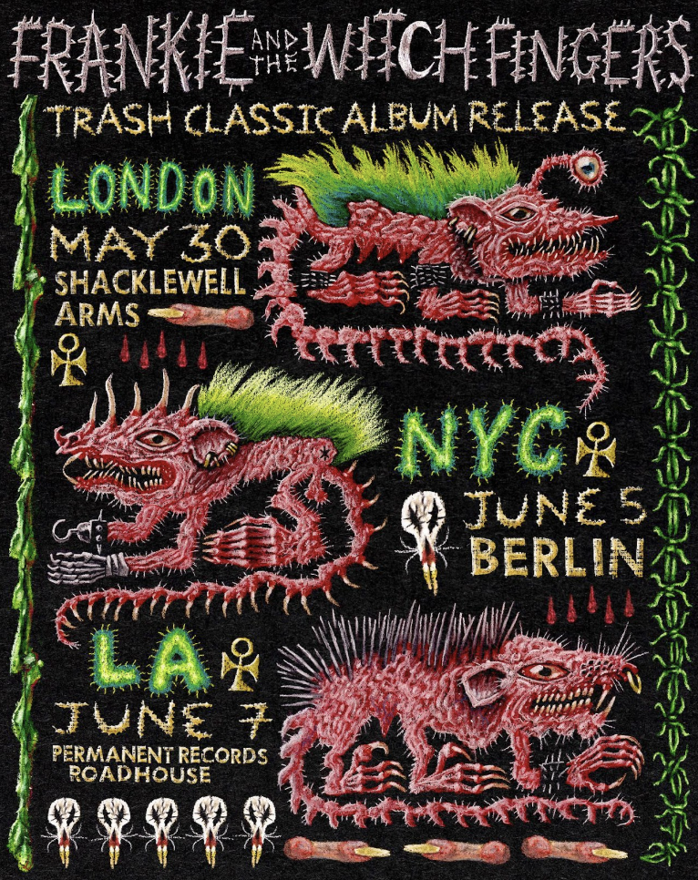 Poster for Trash Classic album release shows