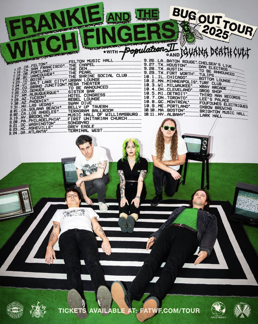 RANKIE AND THE WITCH FINGERS ON TOUR 2025