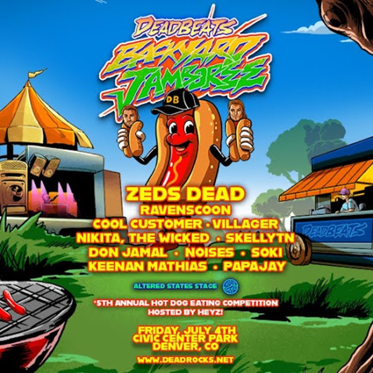 ZEDS DEAD ANNOUNCE 5TH ANNUAL BACKYARD JAMBOREE ON JULY 4TH IN DENVER’S CIVIC CENTER PARK FOLLOWING SOLD-OUT DEADROCKS XI RUN