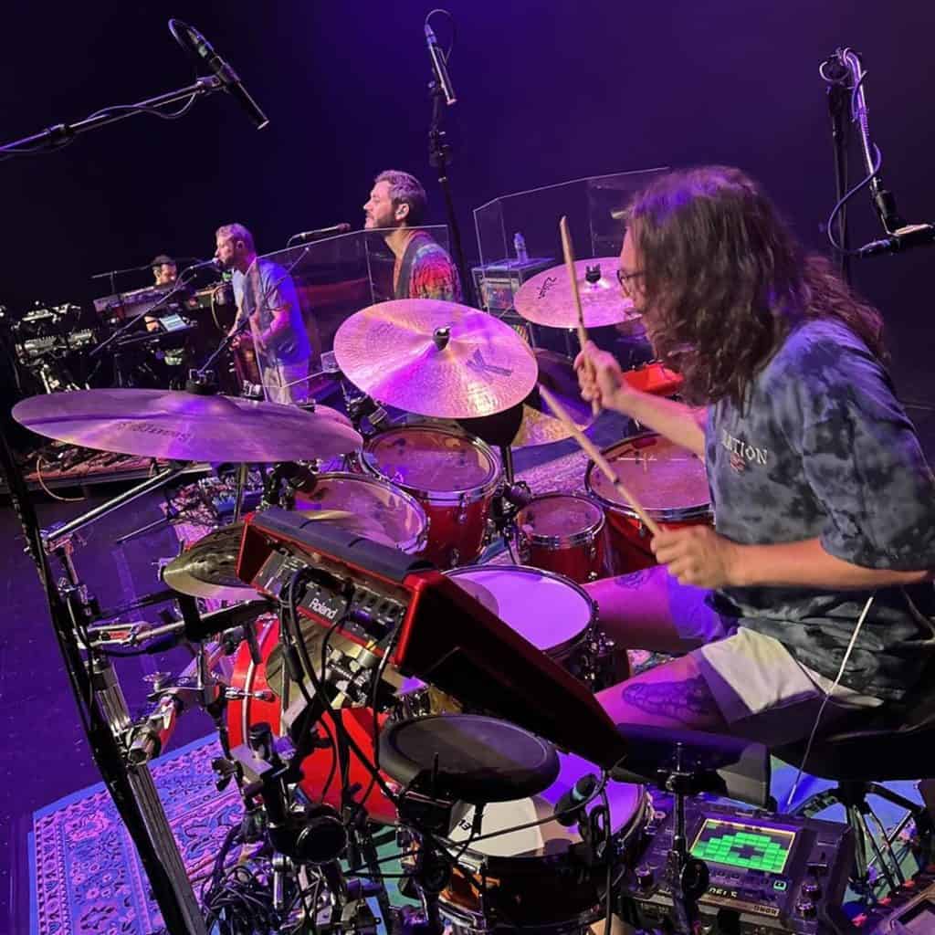 Gator from Pigeons Playing Ping Pong Sits In with Spafford for Smoldering “On Fire” Cover in Nashua