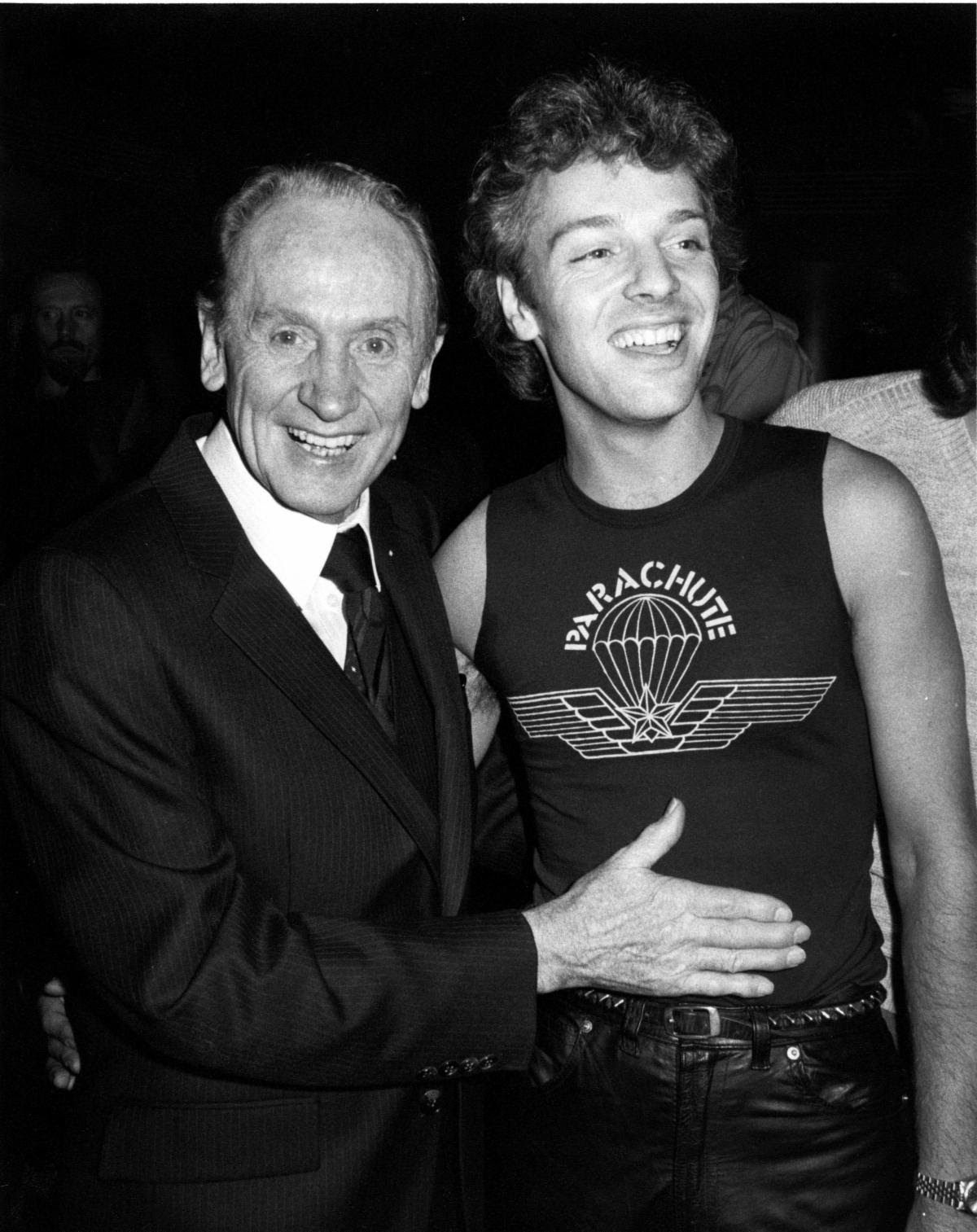 Above (L-R): Les Paul and Peter Frampton.