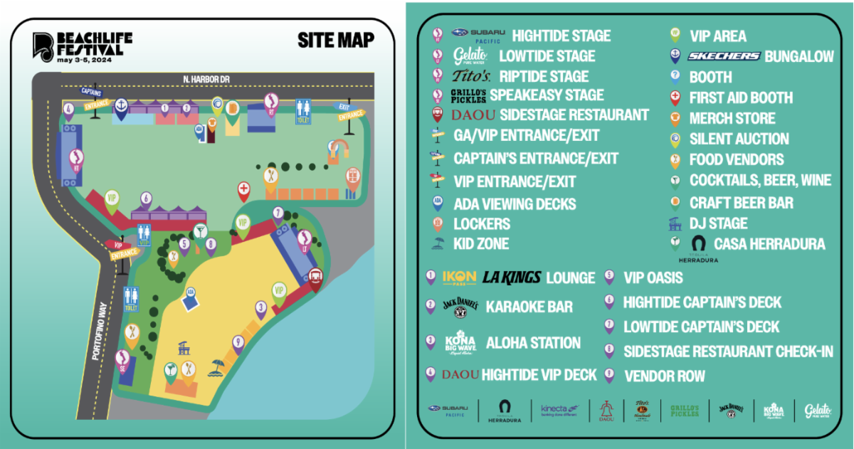 LIMITED TICKETS AVAILABLE AT BEACHFESTIVAL.COM 3-DAY GA & GA+ & ADMIRAL TICKETS SOLD-OUT