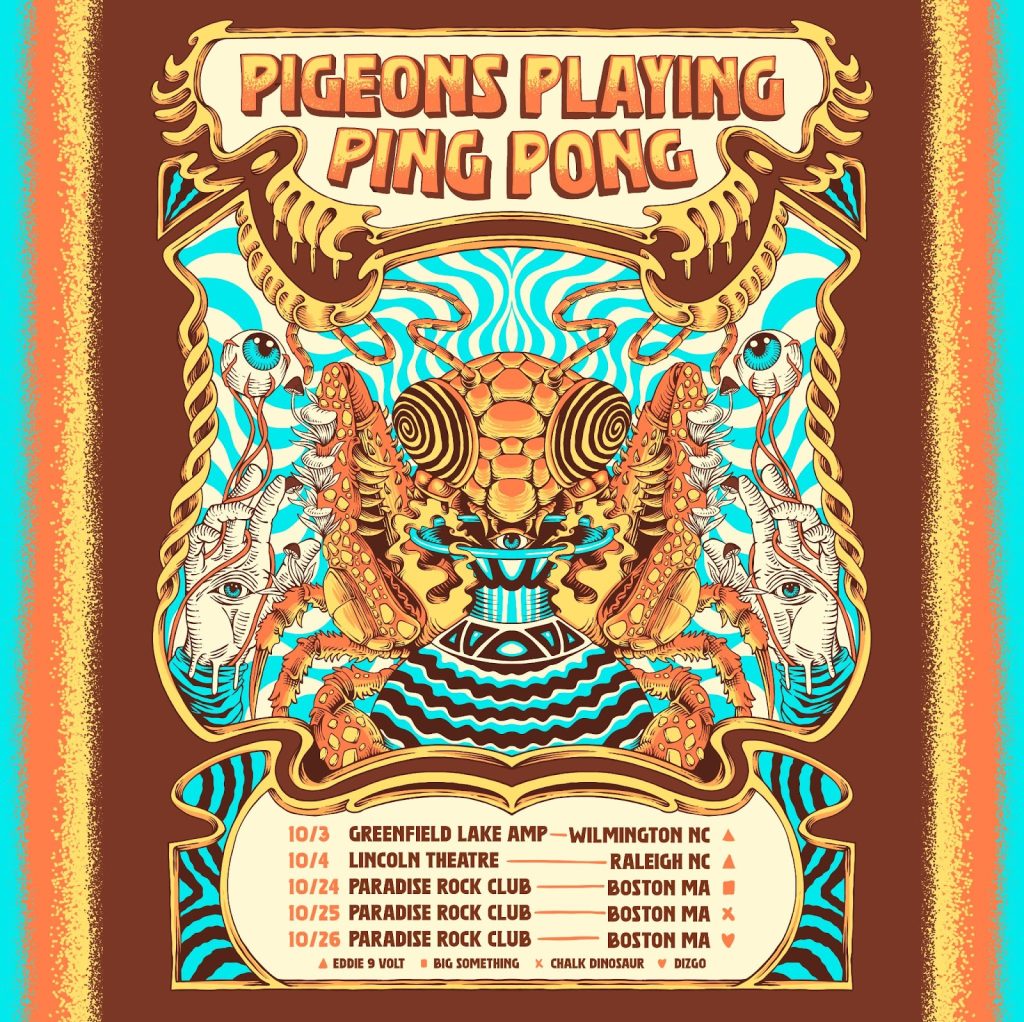 PIGEONS PLAYING PING PONG REVEAL INITIAL FALL 2025 TOUR DATES