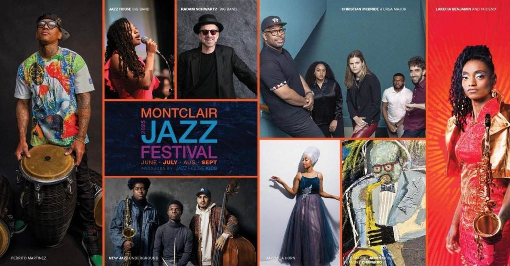 First Look at Headliners for September 13th’s MONTCLAIR JAZZ FESTIVAL