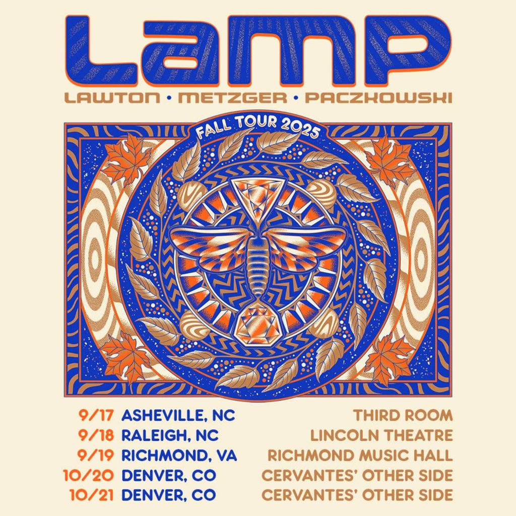 LaMP ft. RUSS LAWTON, SCOTT METZGER & RAY PACZKOWSKI ANNOUNCE FALL TOUR DATES IN SOUTHEAST AND DENVER