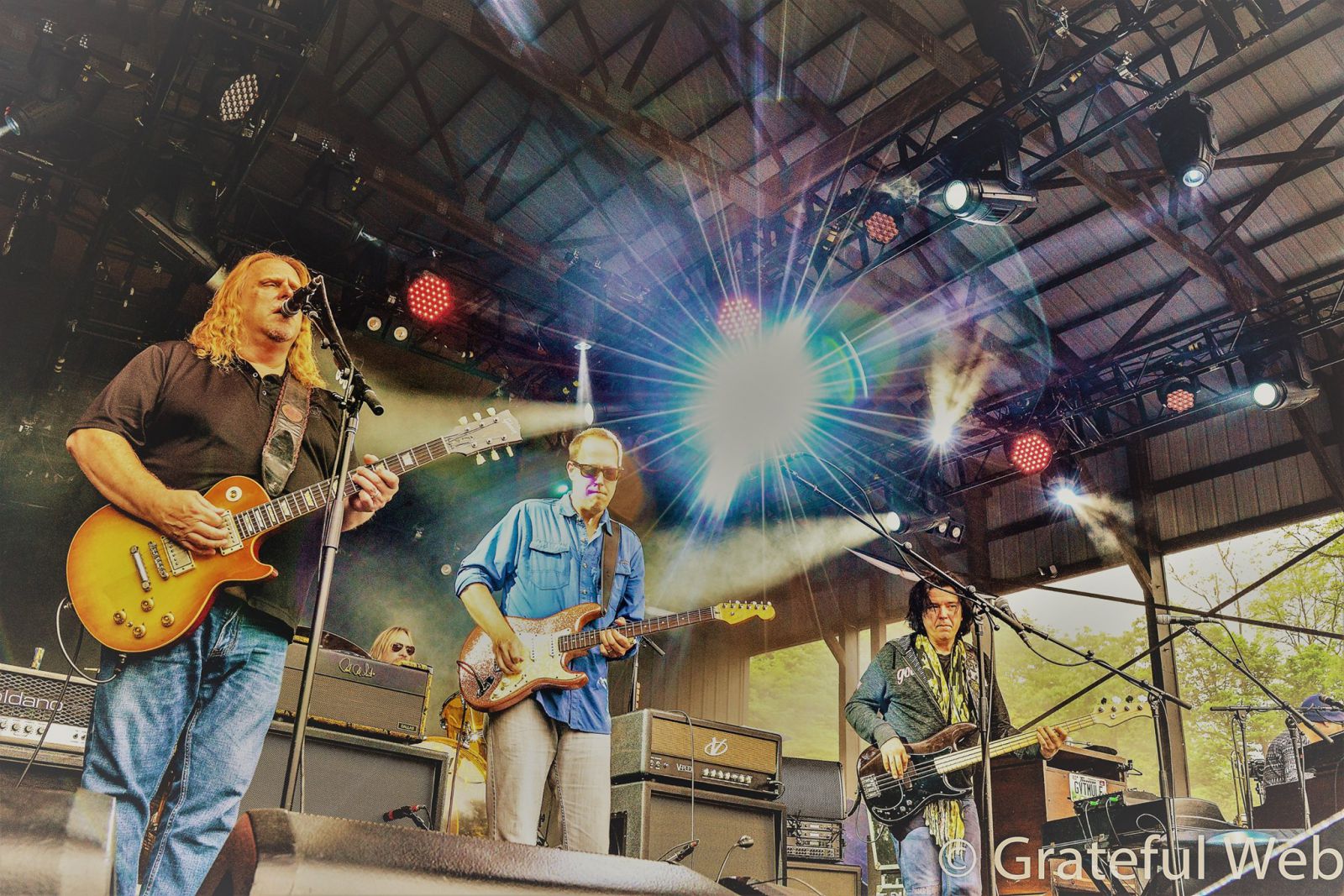 moe.'s Chuck Garvey sits in with Gov't Mule @ Summer Camp