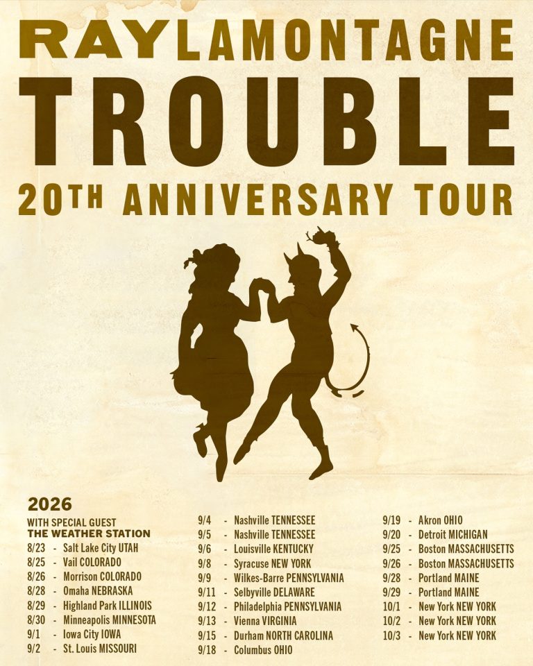 Ray LaMontagne reschedules 2025 North American tour celebrating 20th anniversary of Trouble to 2026