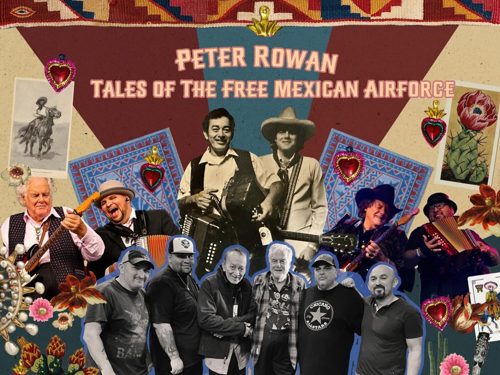 Peter Rowan drops “Sunset Eyes,” a spotlight track from his new album Tales of the Free Mexican Airforce — out now and streaming everywhere