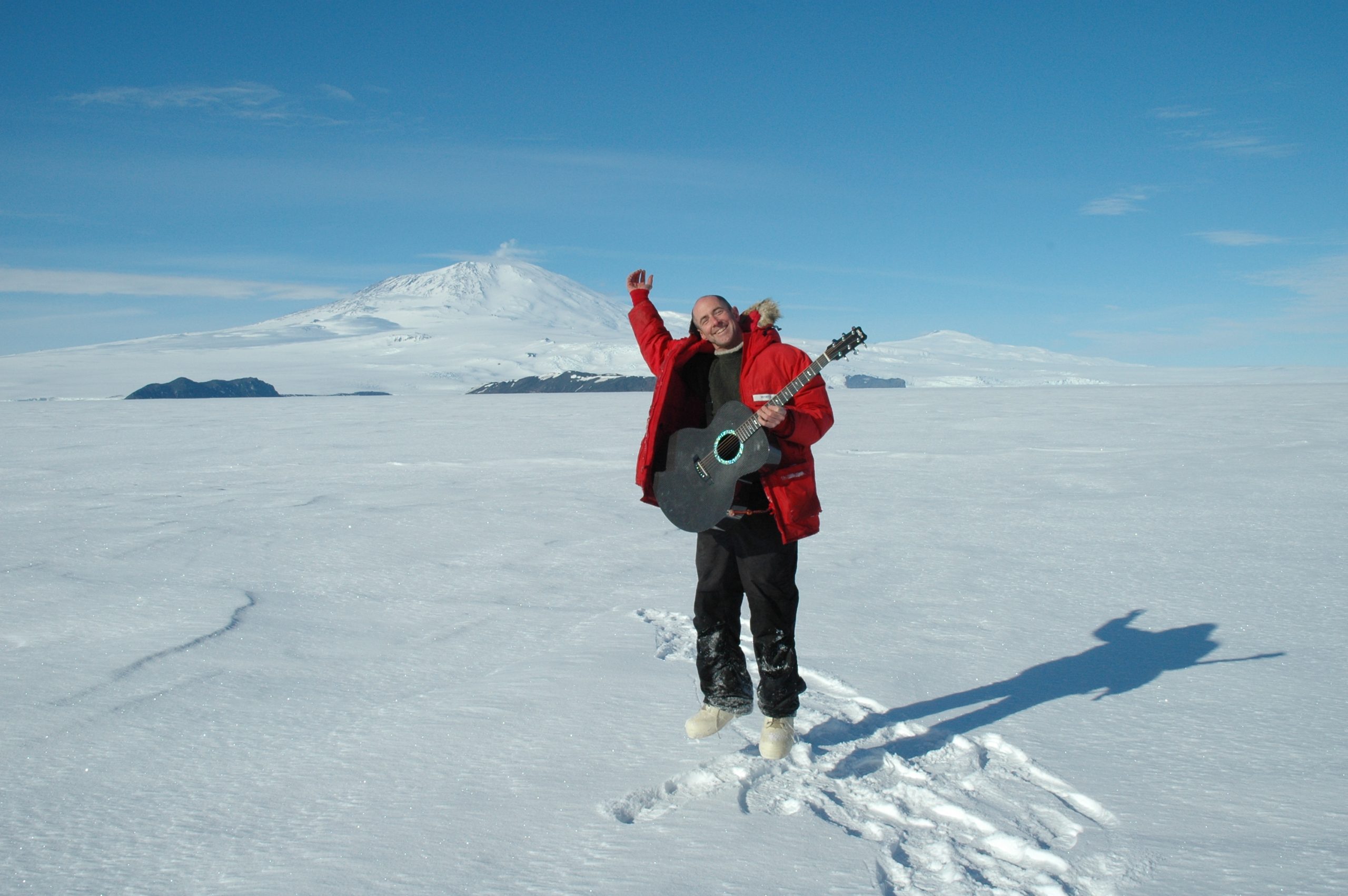 Henry Kaiser in Antarctica | Photo courtesy of Henry Kaiser