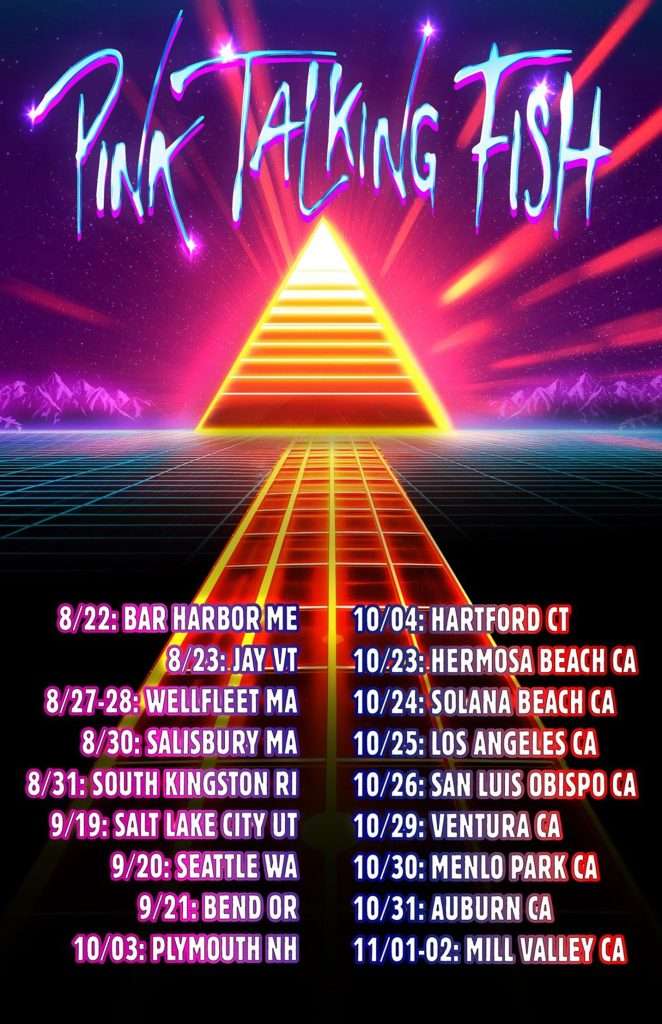 PINK TALKING FISH — LATE SUMMER / 1ST WAVE OF FALL TOUR DATES