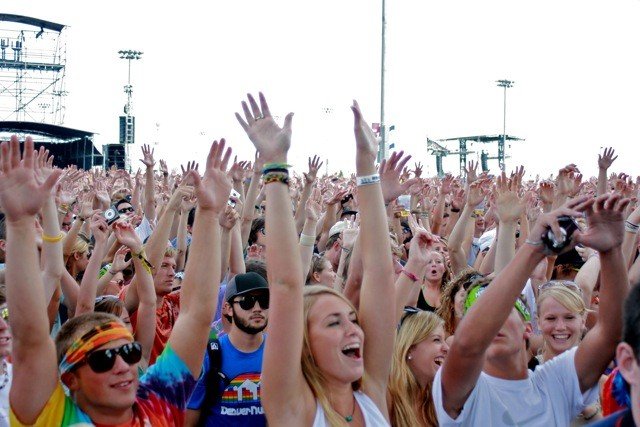 Mile High Festival 2010 fans
