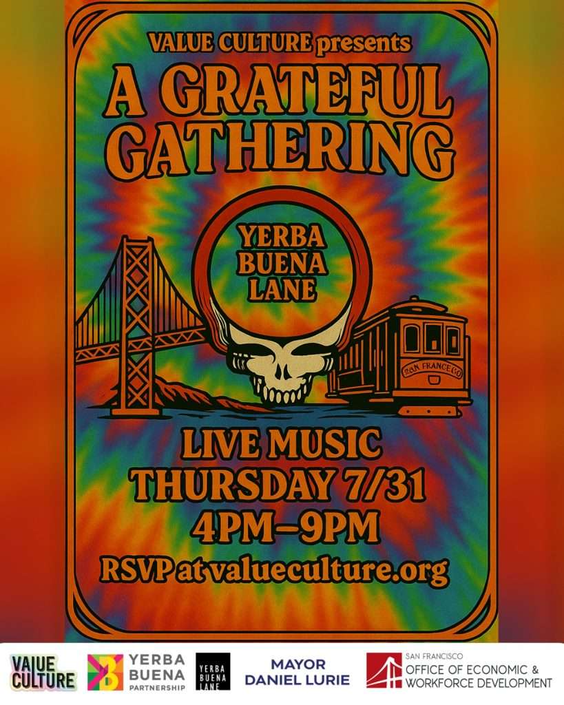 A Grateful Gathering at Yerba Buena Lane Welcomes Dead & Company Fans to San Francisco