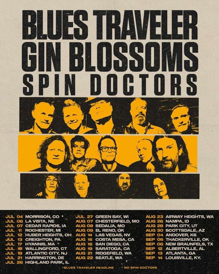 Red Rocks Kickoff: Blues Traveler & Gin Blossoms Launch Coast-to-Coast Tour This Friday (July 4)