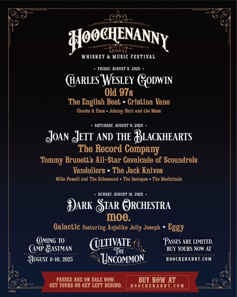 Hoochenanny Whiskey & Music Festival Returns to Camp Eastman Aug. 8-10