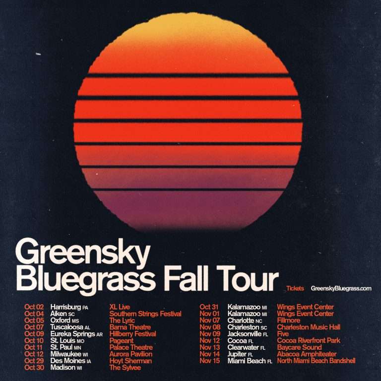GREENSKY BLUEGRASS UNVEIL 2025 FALL TOUR DATES