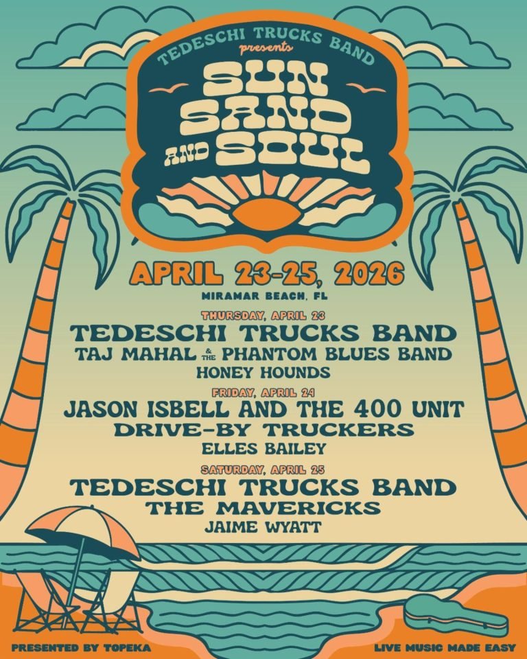 Tedeschi Trucks Band Announces Third Annual “Sun, Sand and Soul” Beach Weekend