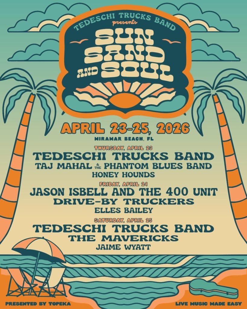 Tedeschi Trucks Band Announces Third Annual “Sun, Sand and Soul” Beach Weekend