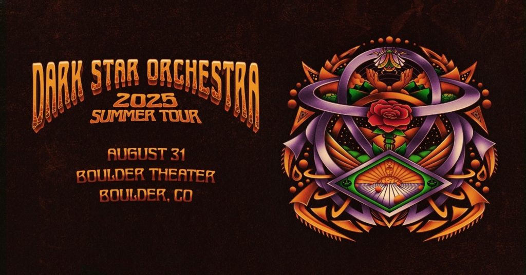 Cosmic Sunday Service—Dark Star Orchestra Books Boulder Date