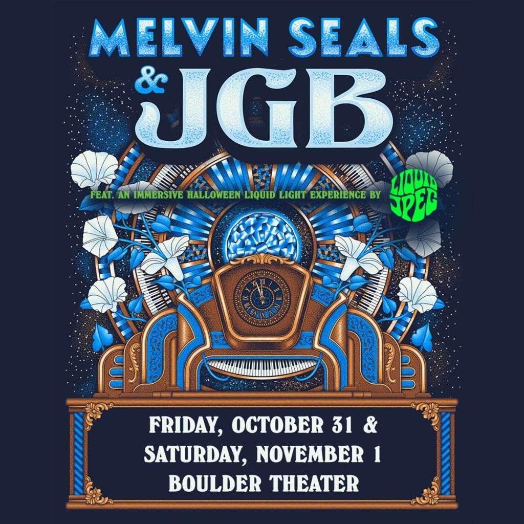 Melvin Seals & JGB Light Up Boulder Theater for a Two-Night Halloween Run with Liquid JPEG