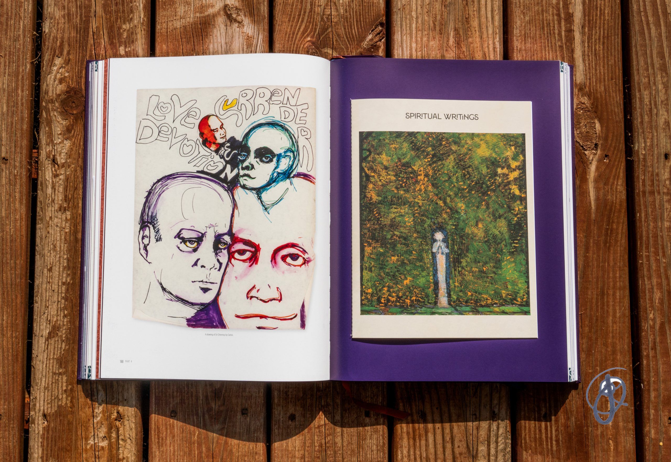 Spiritual Writings | Courtesy The Carlos Santana Archives 