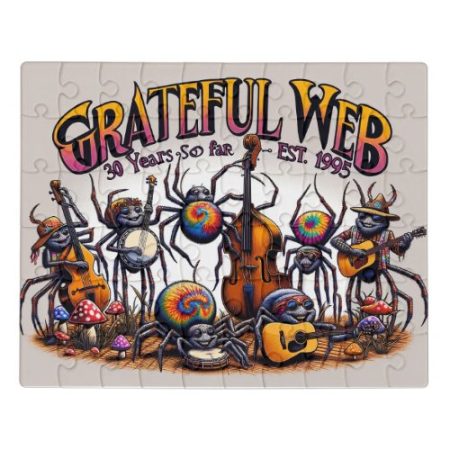 Grateful Web Spider Band Puzzle