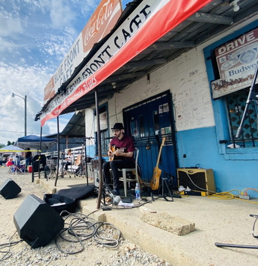 Ryan Lee Crosby Releases At The Blue Front Featuring Blues Legend Jimmy “Duck” Holmes