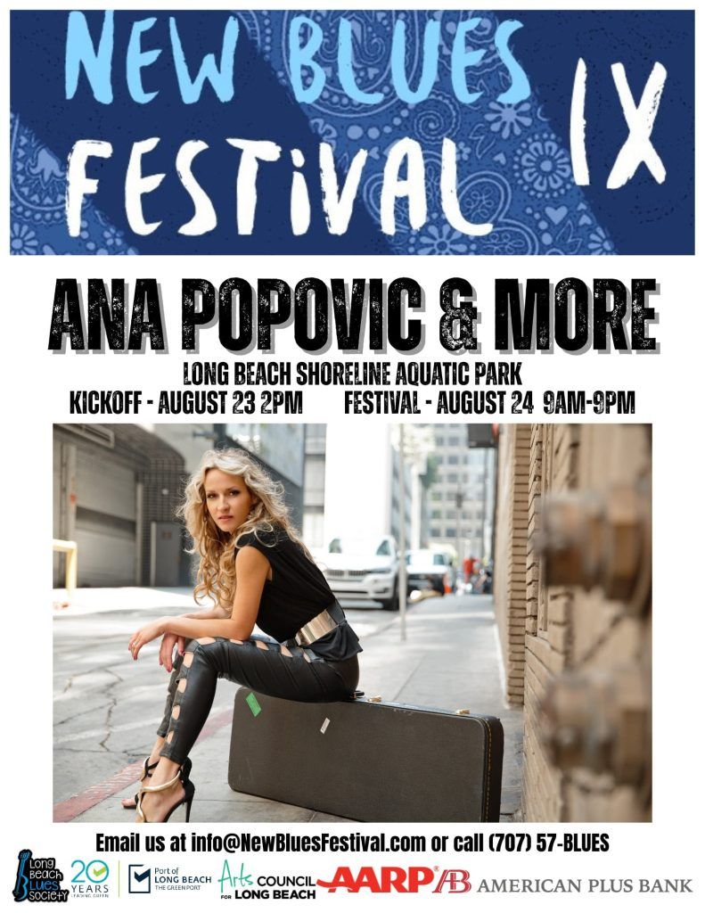 Blues-Funk Guitar Powerhouse Ana Popovic Headlines New Blues Festival IX