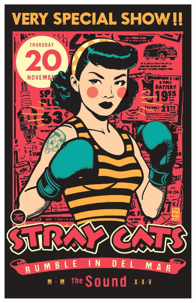 “Very Special Show!!: The Stray Cats Rumble In Del Mar” Set For November 20 At The Sound In Del Mar, CA